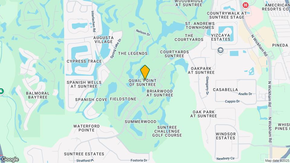 840 Ridge Lake Dr Map and Location Details