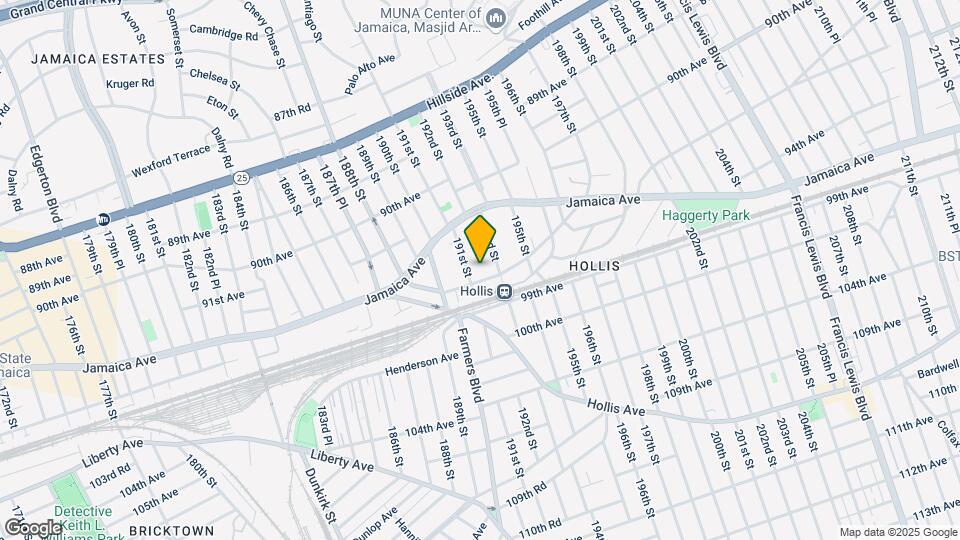 BelAir Park Mapa y Detalles de la Ubicación