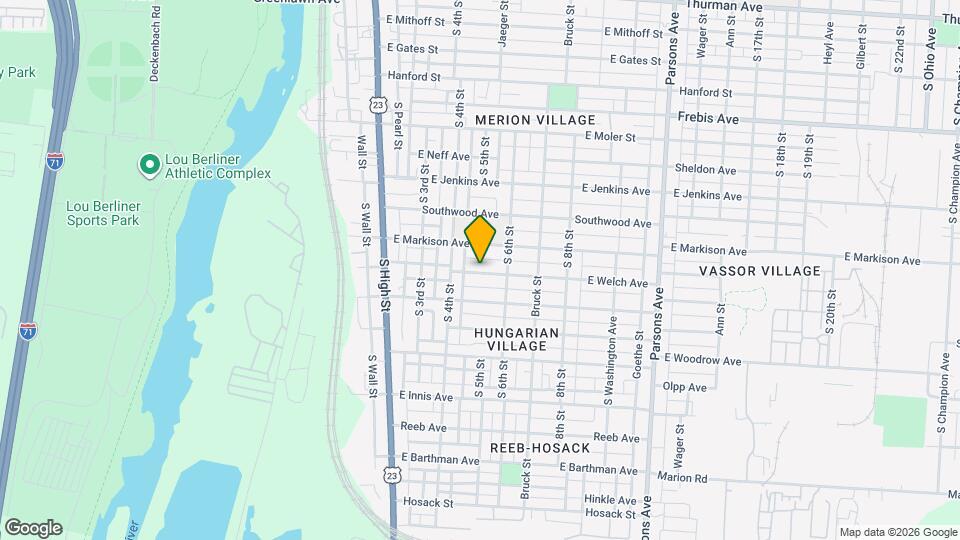 148 E Welch Ave Mapa y Detalles de la Ubicación