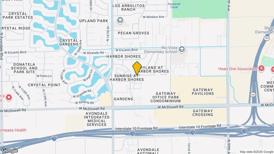 10469 W Granada Rd Mapa y Detalles de la Ubicación