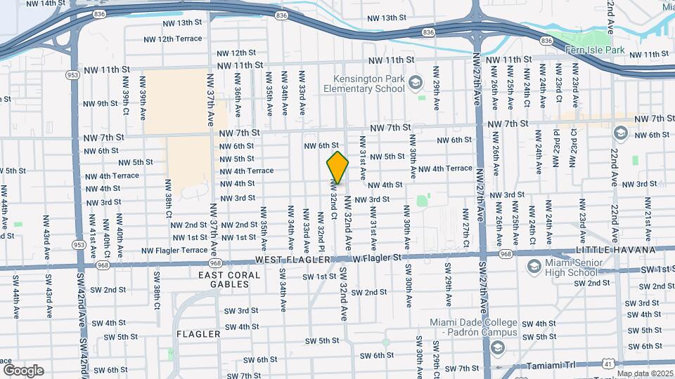 311 NW 32nd Ct Mapa y Detalles de la Ubicación