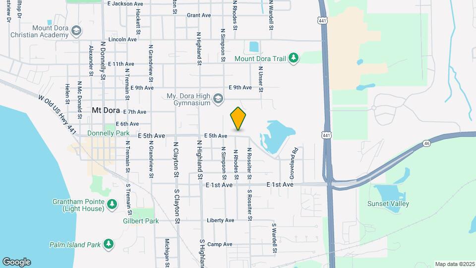 1203 E 5th Ave, Unit 1203 Mapa y Detalles de la Ubicación