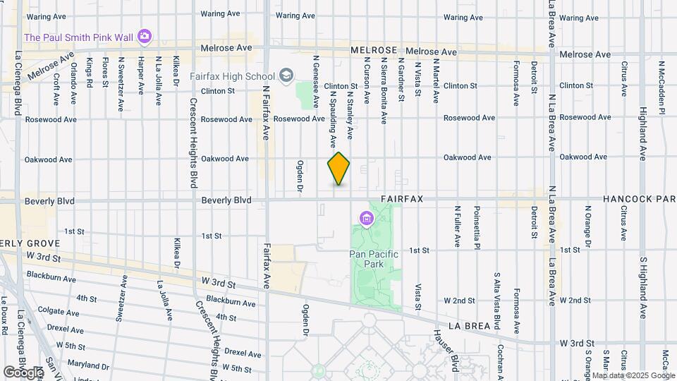 312 N Spaulding Ave Map and Location Details