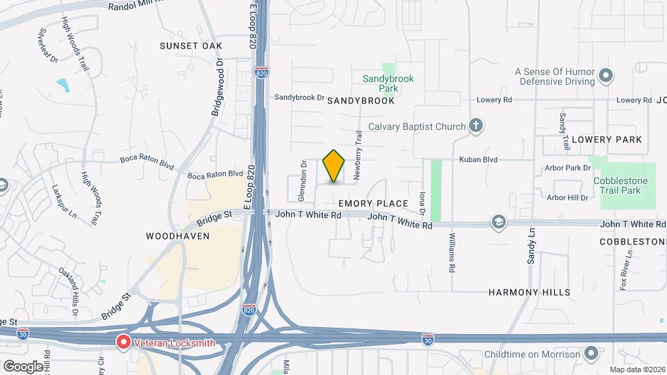 933 Newberry Trail Map and Location Details