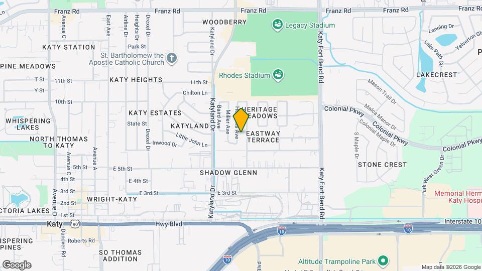 1380 Hudgens Ave Map and Location Details