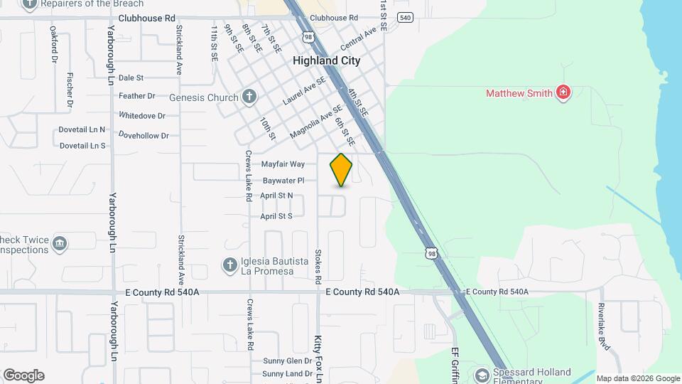 4324 Hedge Dr N Map and Location Details