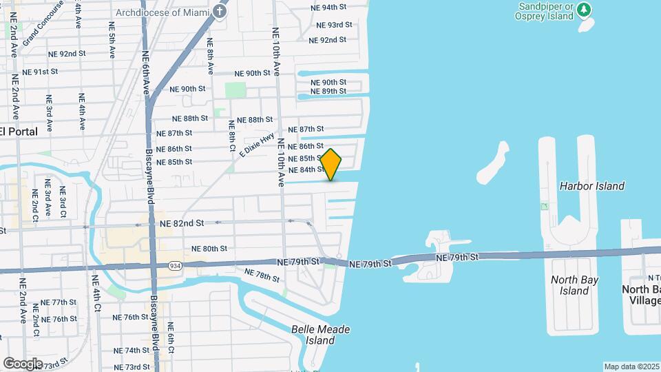 1201 NE 83rd St Map and Location Details