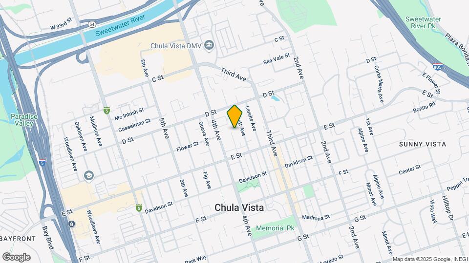 153 Glover Ave Mapa y Detalles de la Ubicación