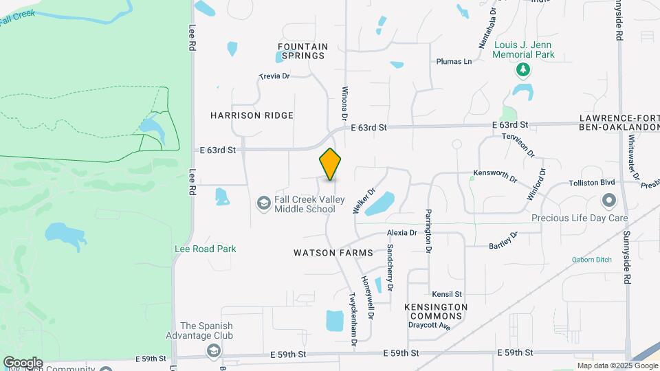 6250 Twyckenham Dr Map and Location Details