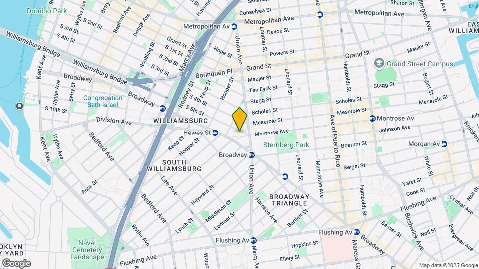 446 S 5th St Map and Location Details