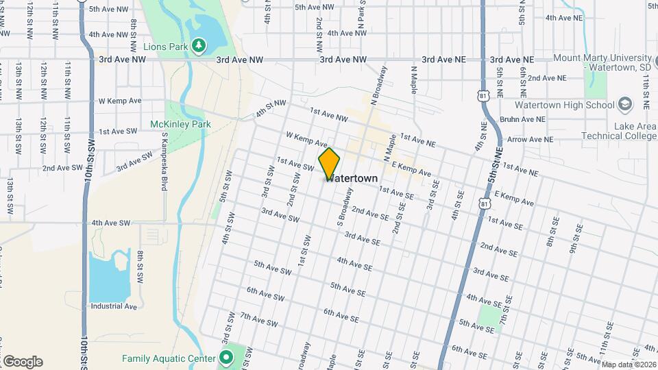 Generations on 1st Mapa y Detalles de la Ubicación