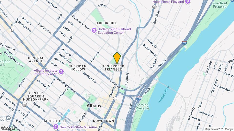 53 Ten Broeck St, Unit Apt 3 Map and Location Details
