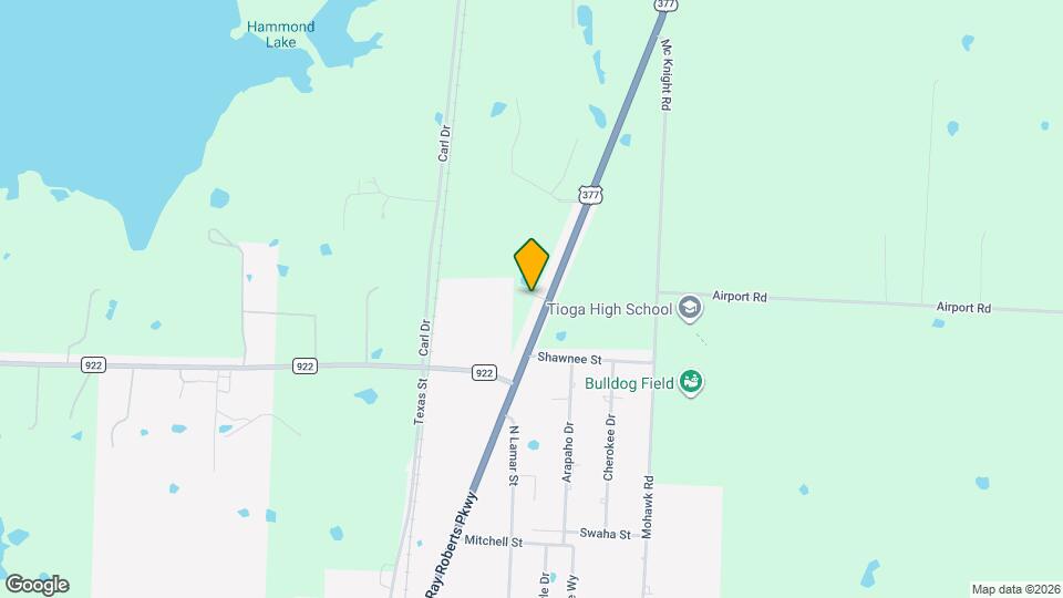 5353 US Highway 377 Map and Location Details