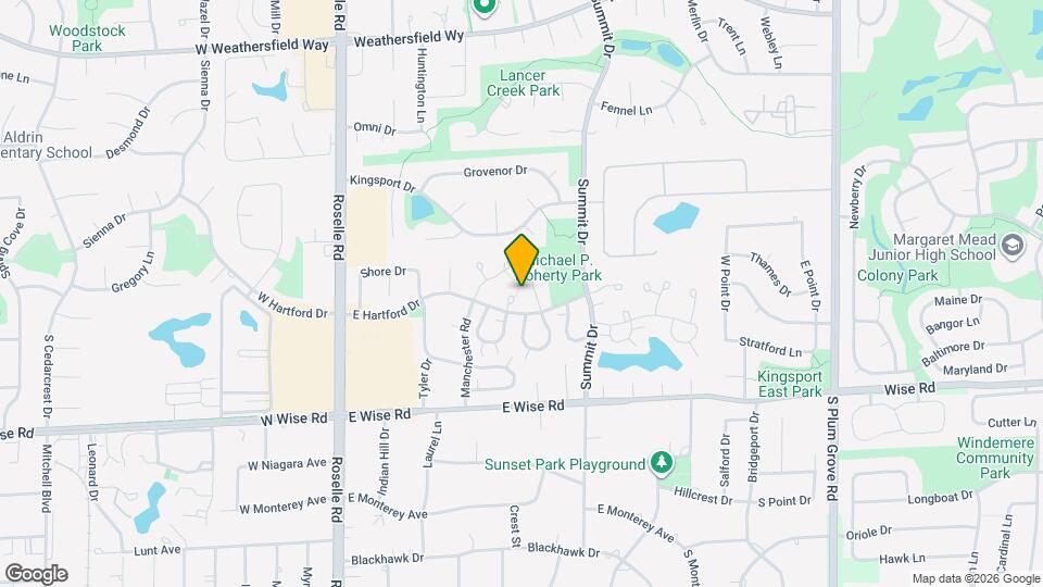 951 Glouchester Cir Map and Location Details