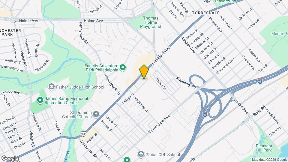 8836 Cottage St Map and Location Details