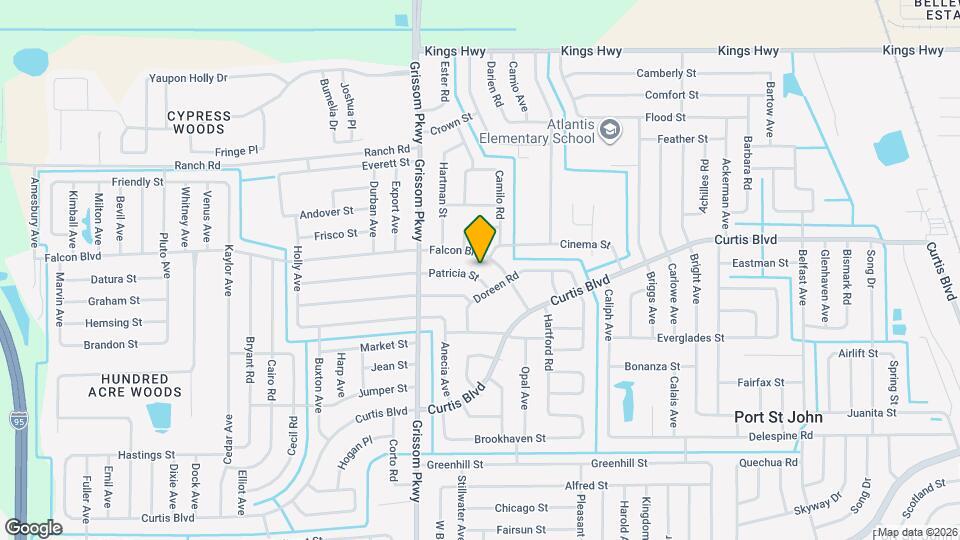 4924 Patricia St Map and Location Details