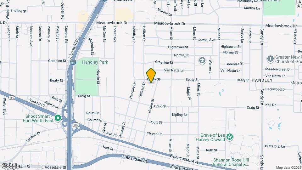 2816 Beaty Ct Map and Location Details