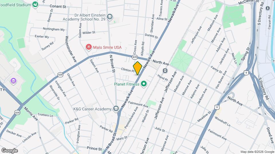718 Newark Ave, Unit 1 Mapa y Detalles de la Ubicación