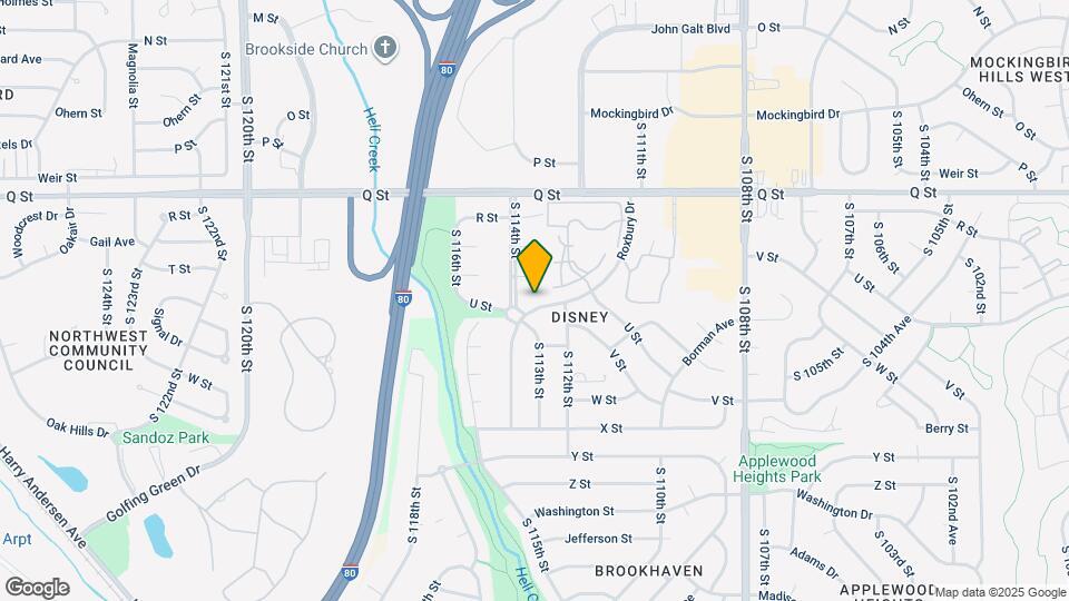 11226 Roxbury Dr Map and Location Details