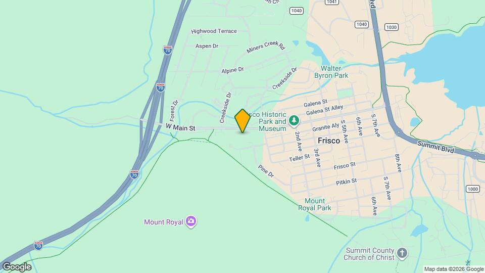 9097 Flats Map and Location Details