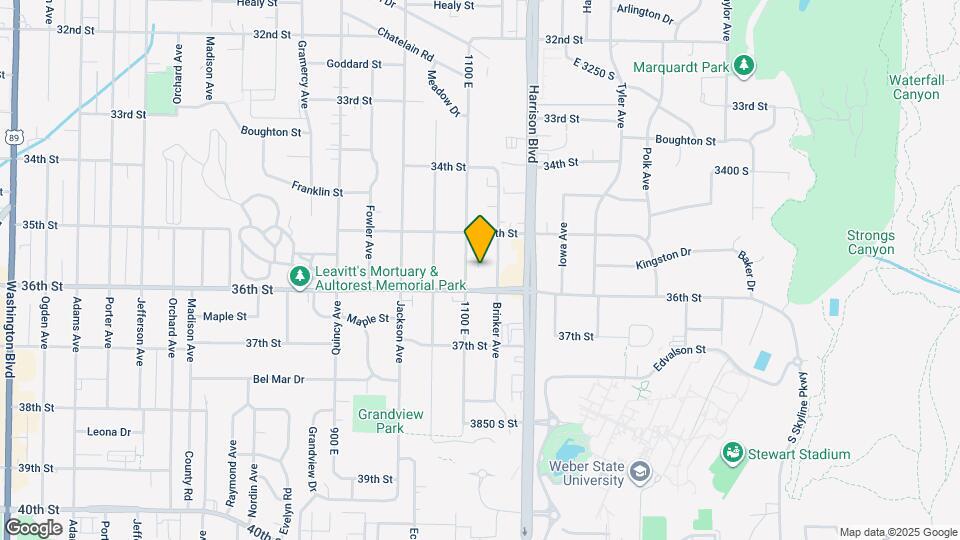 3554 Van Buren Ave Map and Location Details
