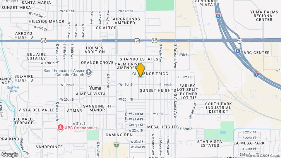 1857 S 2nd Ave Map and Location Details