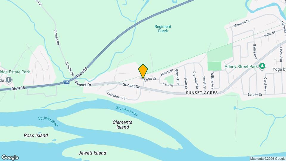 25 Ferris St Map and Location Details