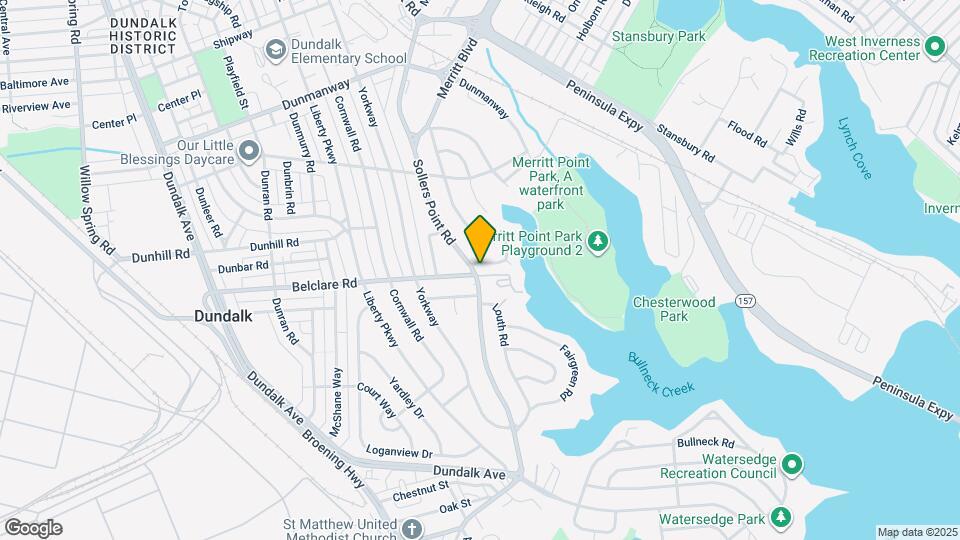 3301 Sollers Point Rd Map and Location Details