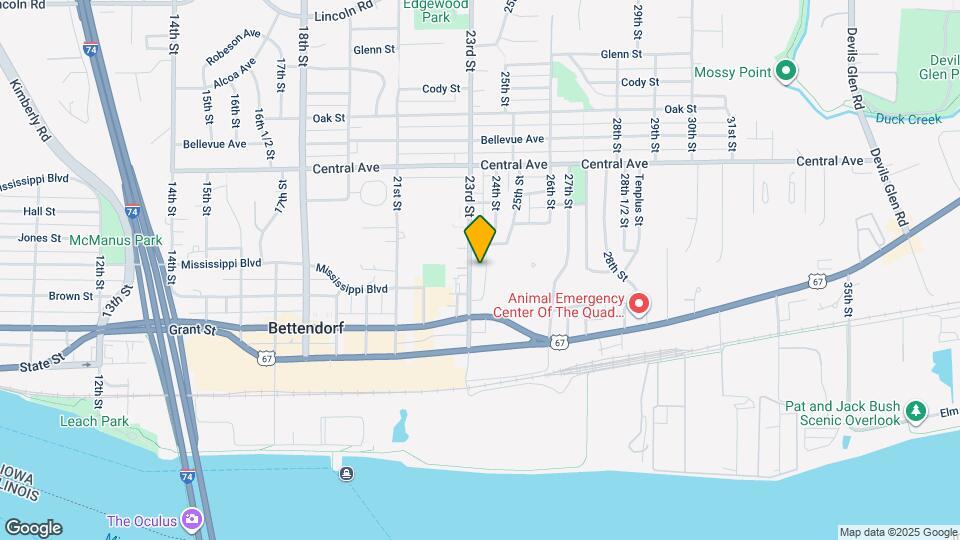 537 23rd St Map and Location Details