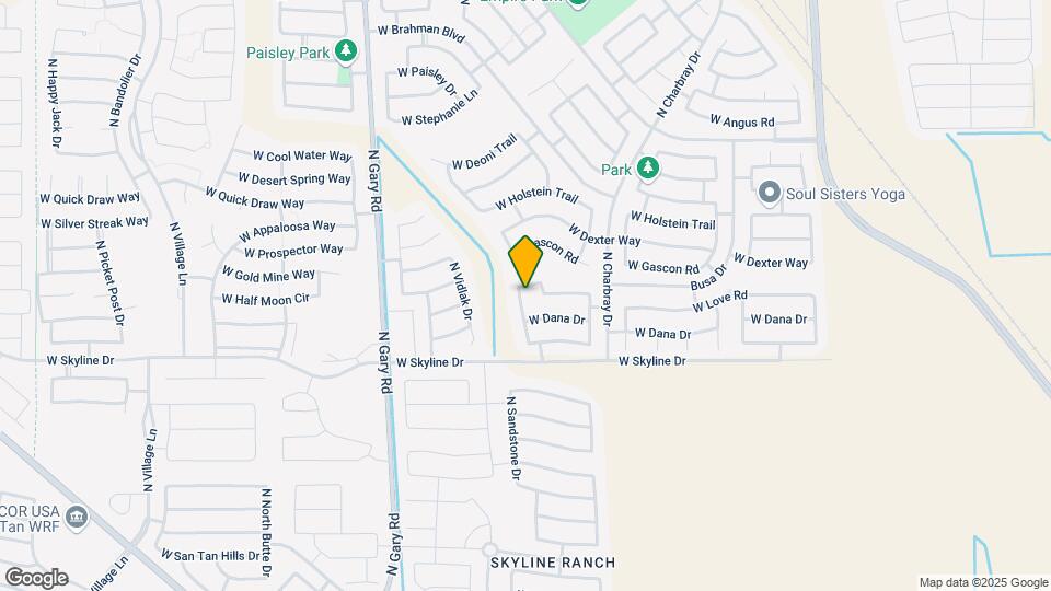 34543 N Mirandesa Dr Map and Location Details