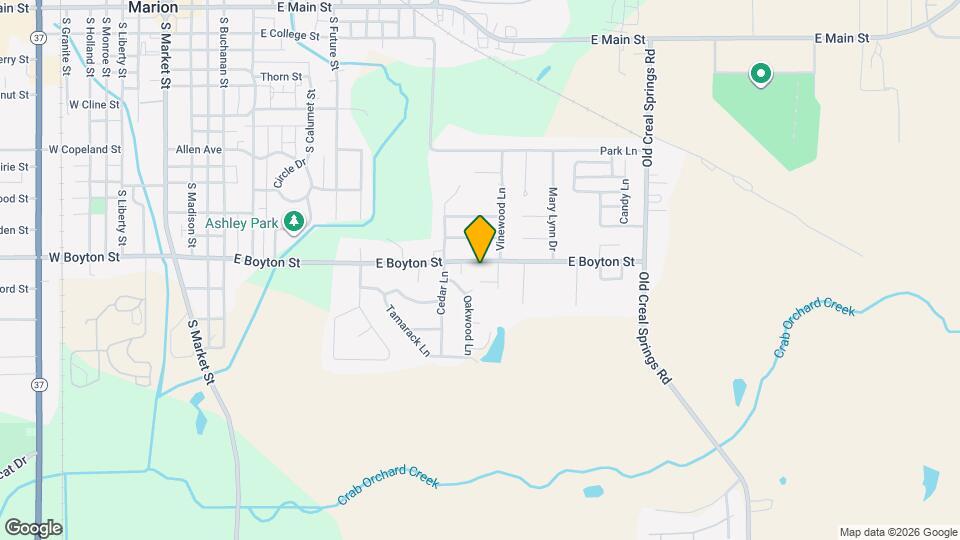 1209 E Boyton St Map and Location Details