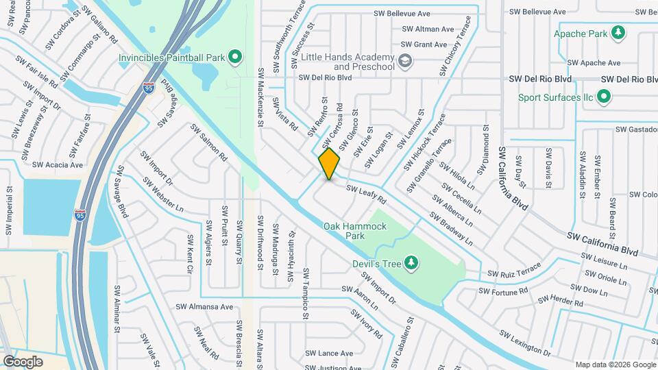 2091 SW Villanova Rd Map and Location Details