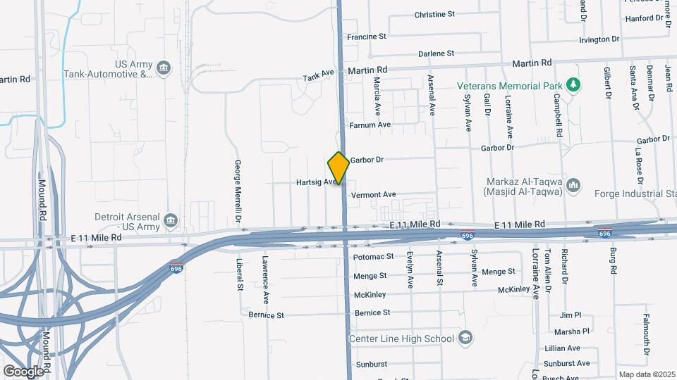 27253 Van Dyke Ave Map and Location Details