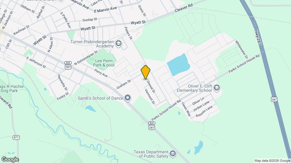 1516 Drexal Dr Map and Location Details