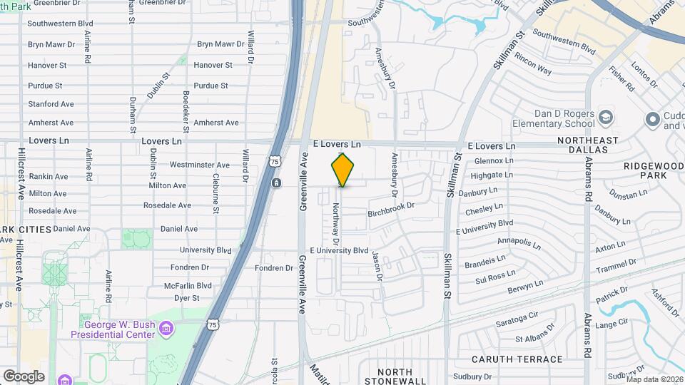 5076 Matilda St Map and Location Details