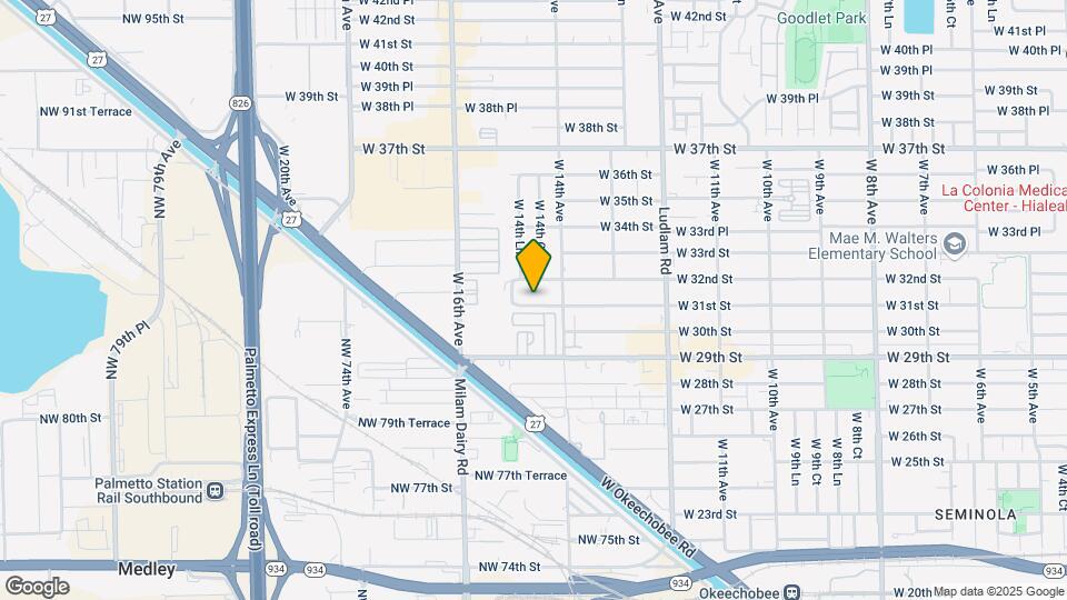 1455 W 31st St, Unit B2 Map and Location Details