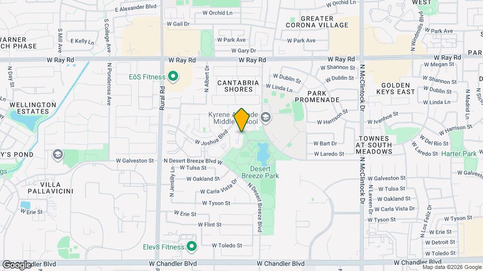 4607 W Laredo St Map and Location Details