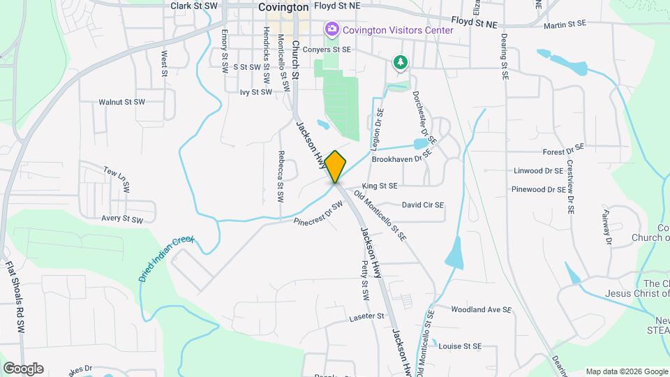 4152 Monticello St Map and Location Details