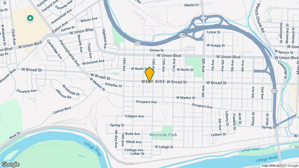 1401 W Broad St Map and Location Details