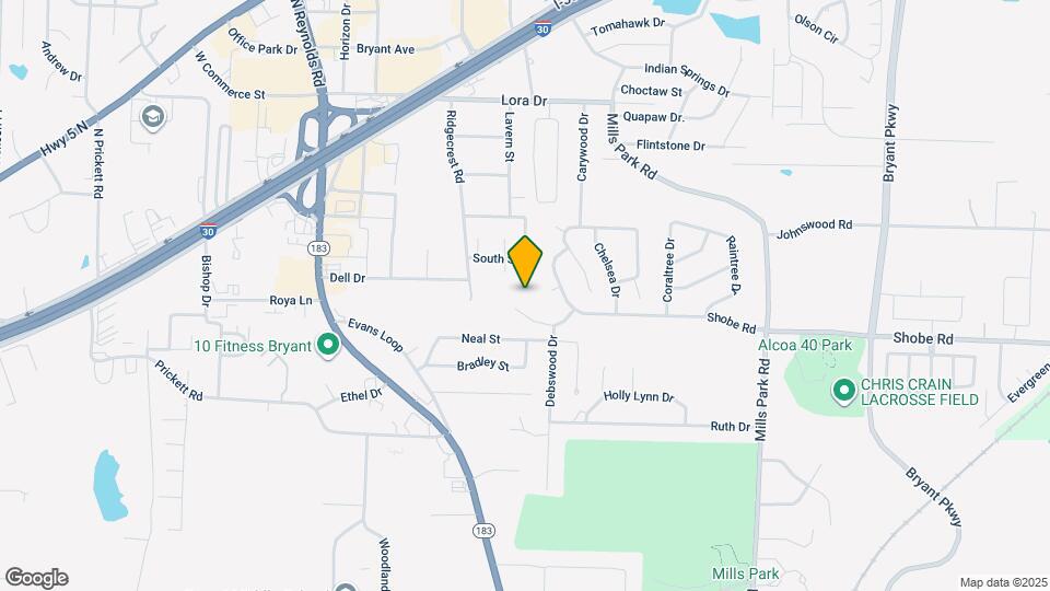 6420 Newark Dr Map and Location Details