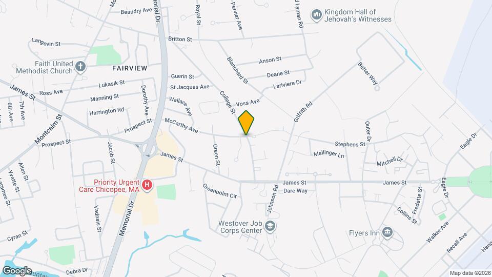 269 College St, Unit F Mapa y Detalles de la Ubicación