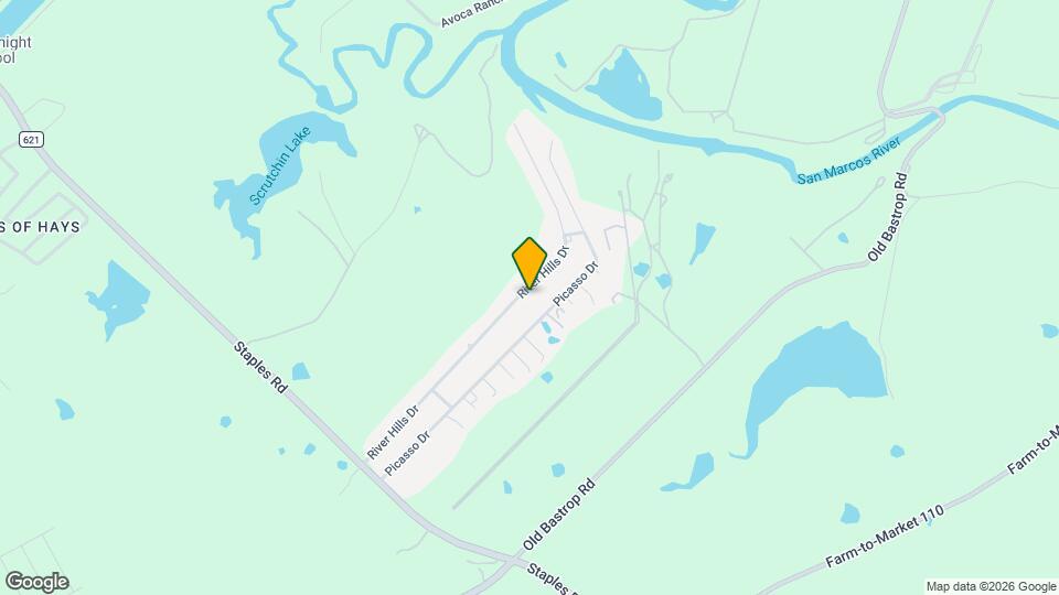 616 River Hills Dr Map and Location Details