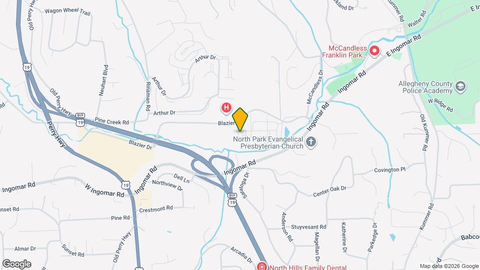 305 Gable Ct Map and Location Details