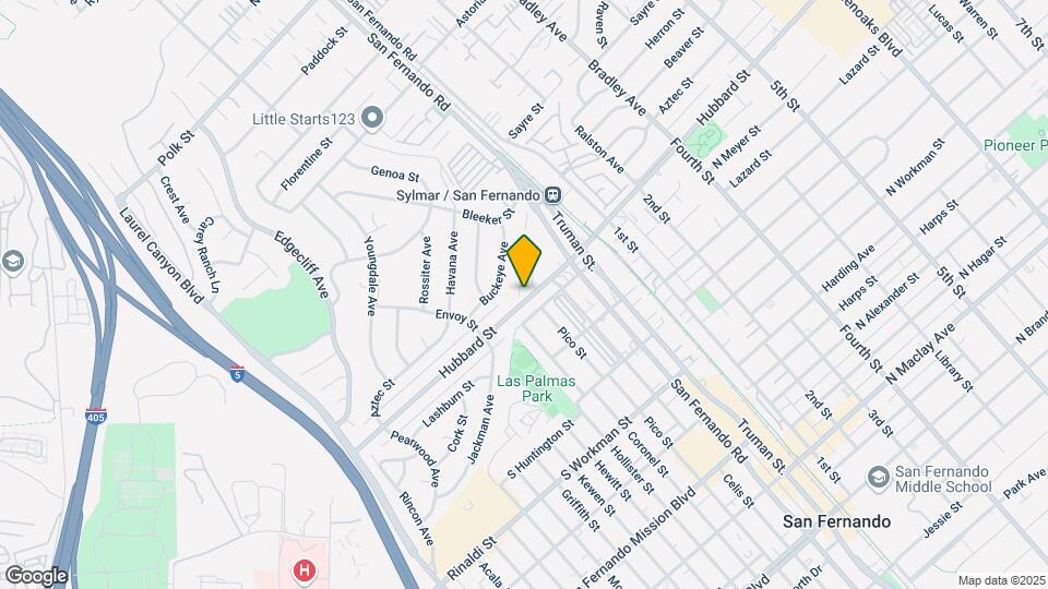 12107 El Dorado Ave Mapa y Detalles de la Ubicación