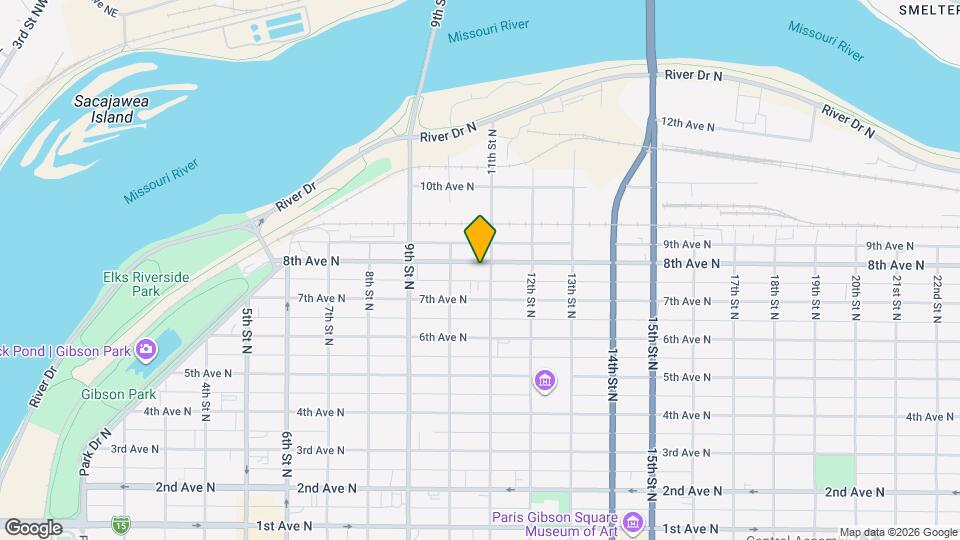 1024 8th Ave N Map and Location Details