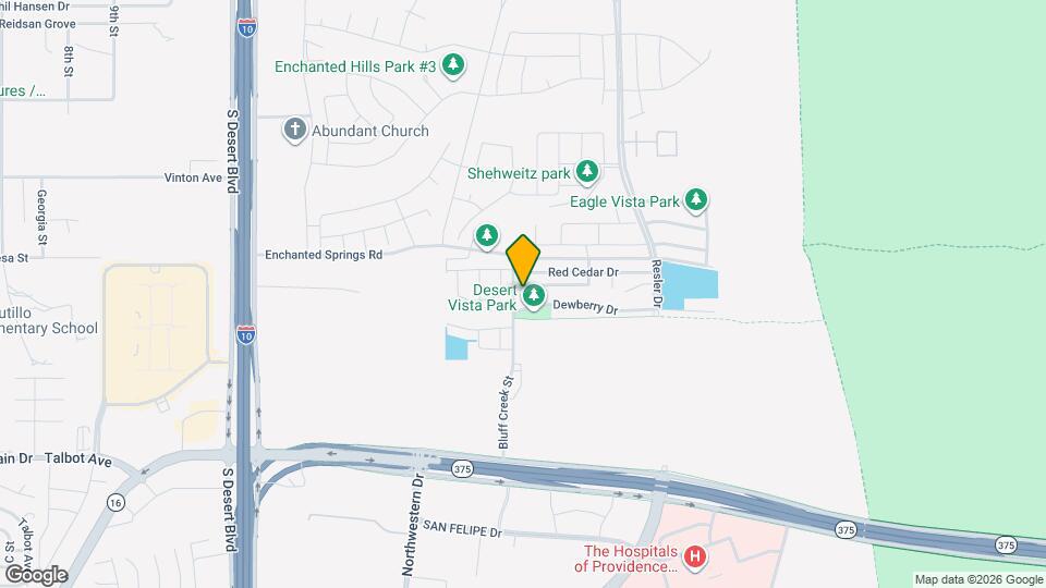 7564 Wolf Creek Dr Map and Location Details