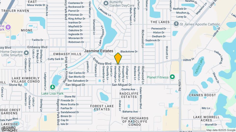 9141 Hunt Club Ln Map and Location Details
