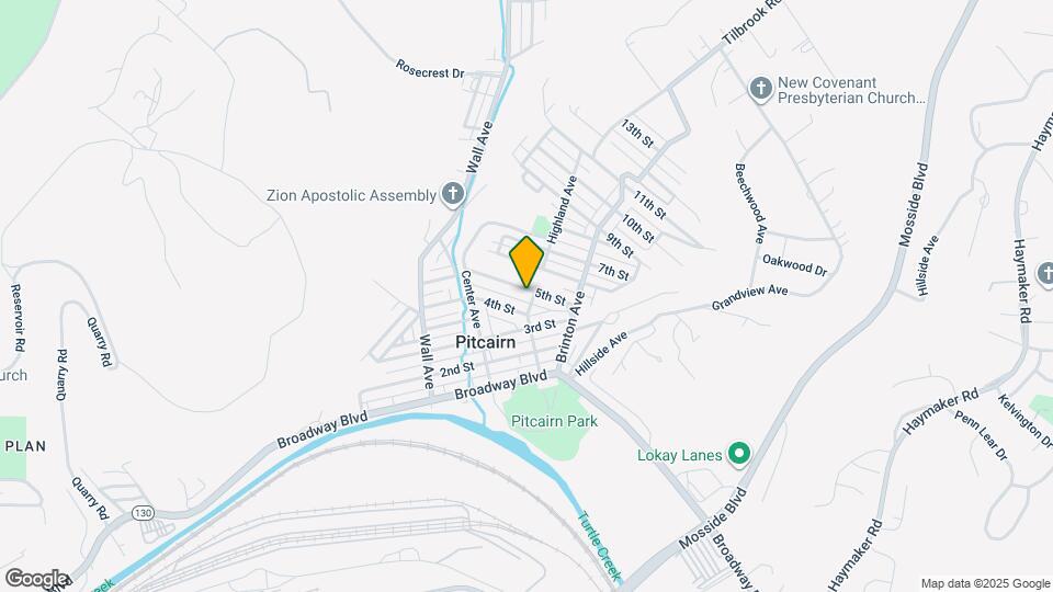 589 5th St Map and Location Details