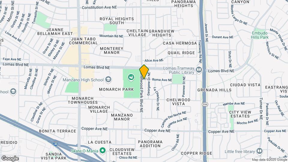 844 Chelwood Park Blvd Map and Location Details