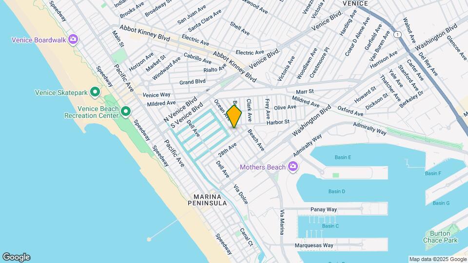 2515 Ocean Ave Map and Location Details